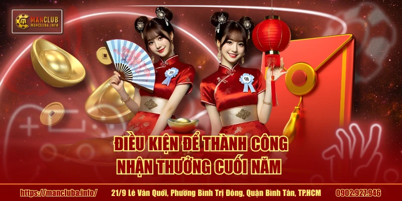 Điều kiện để thành công nhận thưởng cuối năm